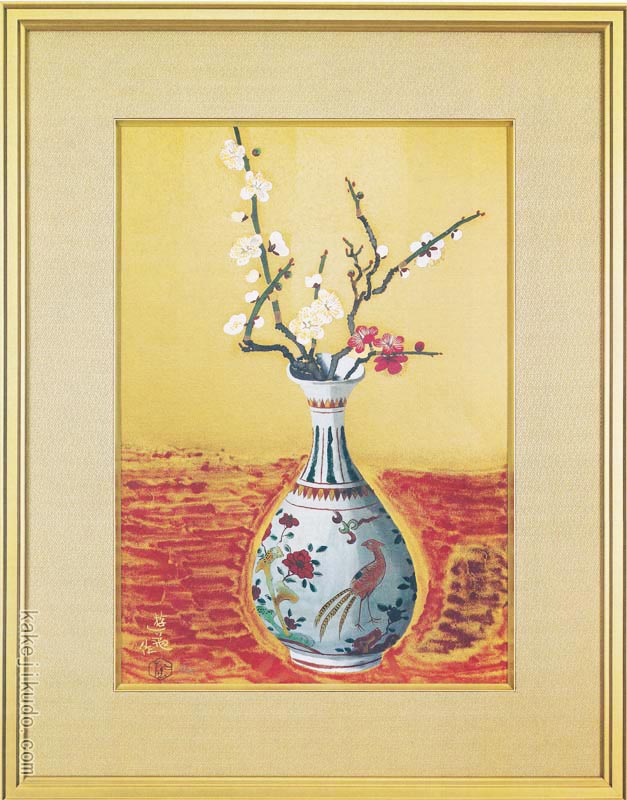 楽天市場】小倉遊亀 絵画 梅 送料無料 【複製】【美術印刷】【巨匠