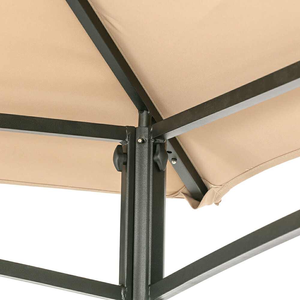 楽天市場】【送料無料】パーゴラシェード ガゼボ 大型 広い 自立 工事