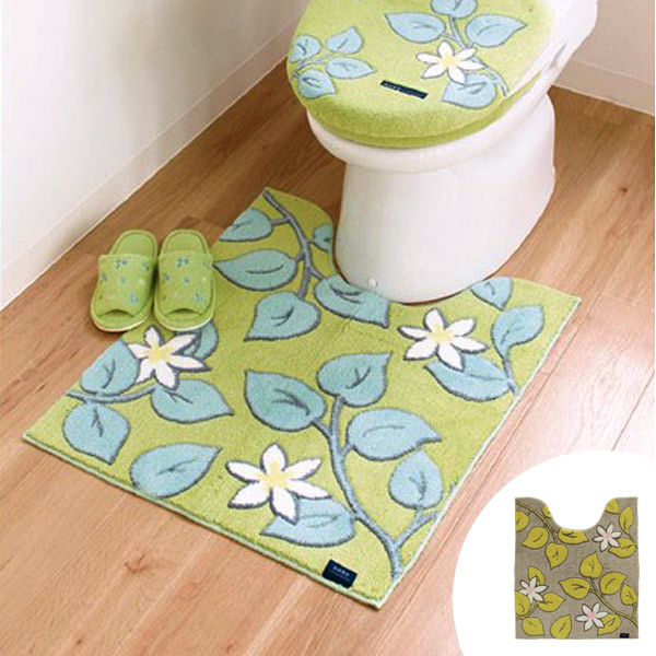 楽天市場】ロングトイレマット ノルン 約75×63cm （ トイレ マット 胴