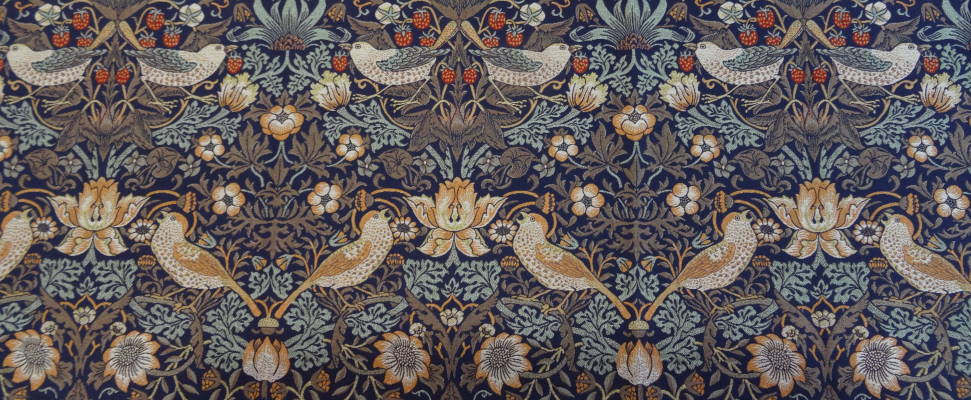 楽天市場】生地 William Morris ウィリアムモリス ジャガード いちご