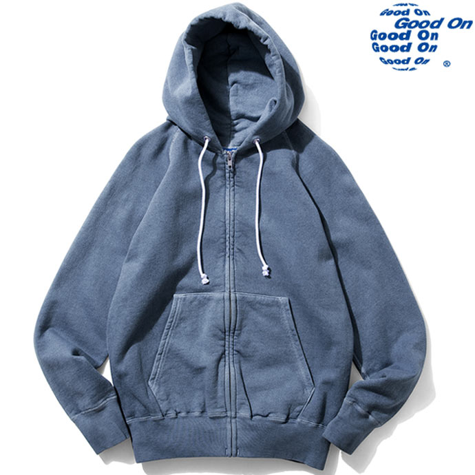 楽天市場】Good On グッドオン 9oz ジップアップパーカー ラグラン