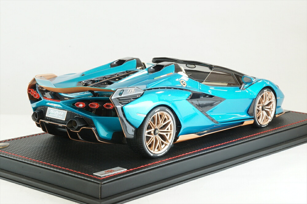 楽天市場】MRコレクション 1/18 ランボルギーニ シアン ロードスター