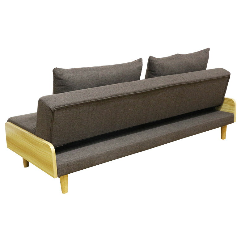 楽天市場】ソファベッド ソファ ファブリックソファ ロータイプ