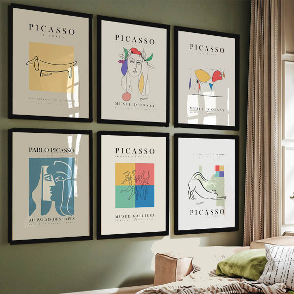 楽天市場】単品 33×43cm アートパネル 枠付きフレーム絵画 世界名画