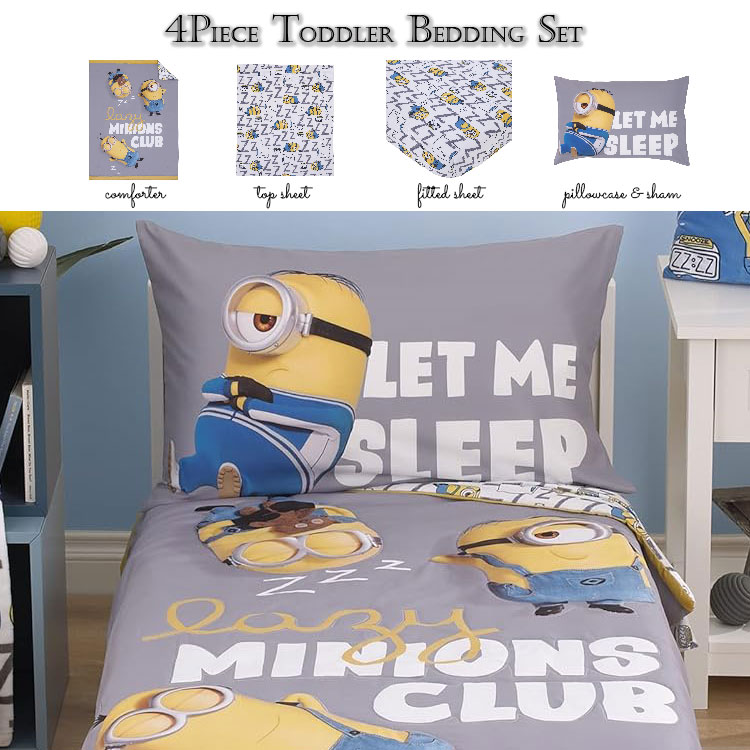 楽天市場】【2/25限定◇ポイント3倍】ミニオン 子供 寝具 4点 セット
