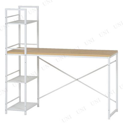 楽天市場】【取寄品】【直送品】 ルール ラック付きデスク 奥行49cm