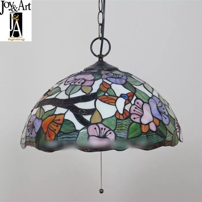 楽天市場】A023902ステンドグラス ペンダントライト ．豪華天井照明