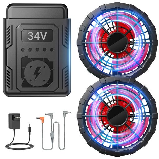 楽天市場】ファンバッテリーセットファン付き作業服対応【2025夏モデル