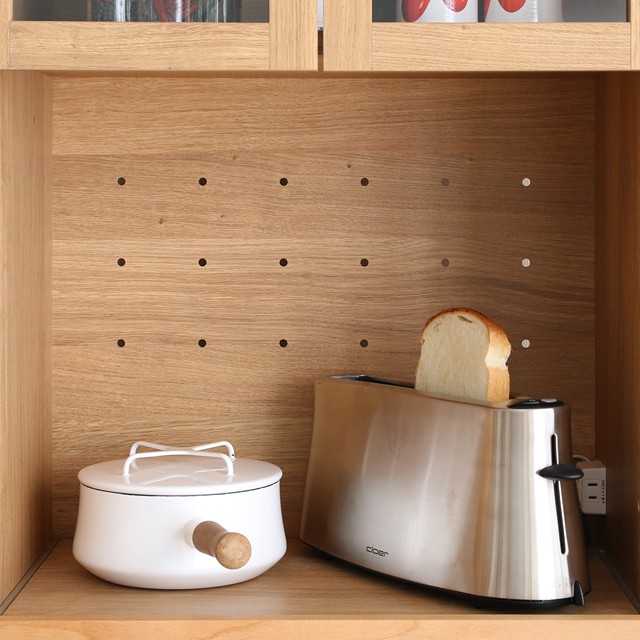 楽天市場】食器棚 北欧 シンプル ナチュラル 西海岸 木製 幅60 スリム