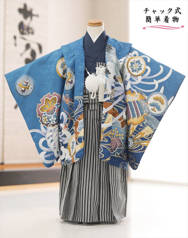 楽天市場】【レンタル】小さめ 5歳 七五三 男の子 感動楽チャック着物