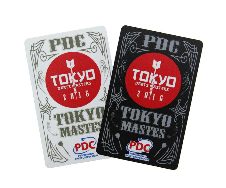 楽天市場】【20%OFF】○ダーツ雑貨【PDJ】PDC TOKYO DARTS MASTERS