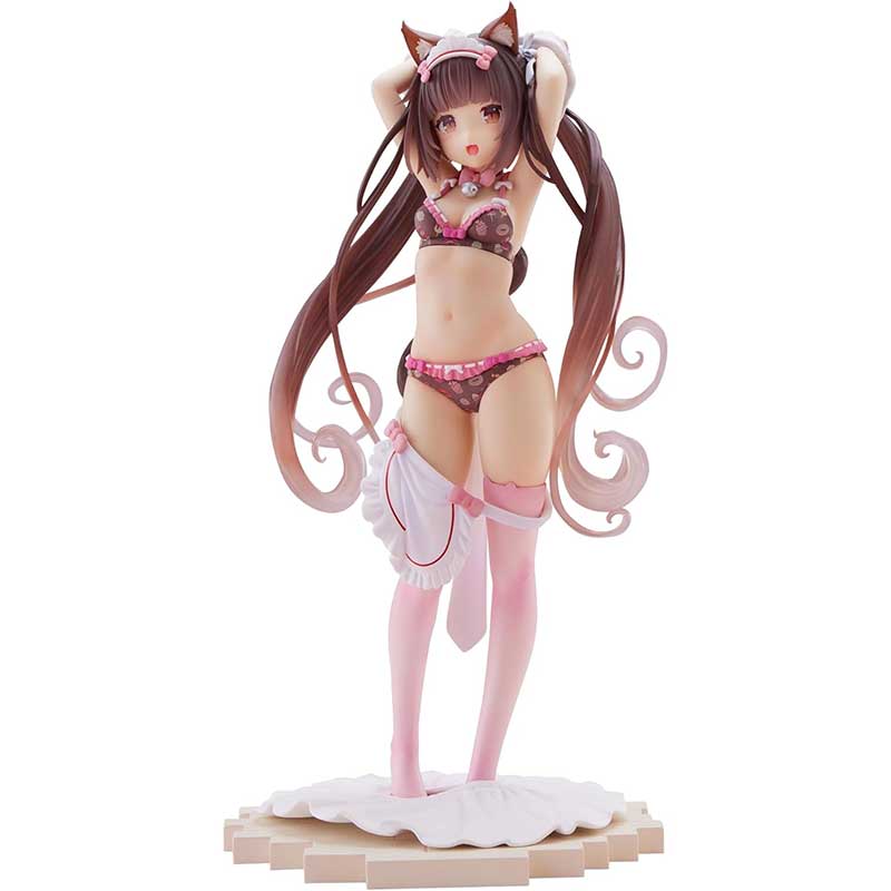 楽天市場】PLUM フィギュア ネコぱら 1/7 ショコラ Lovely Sweets Time