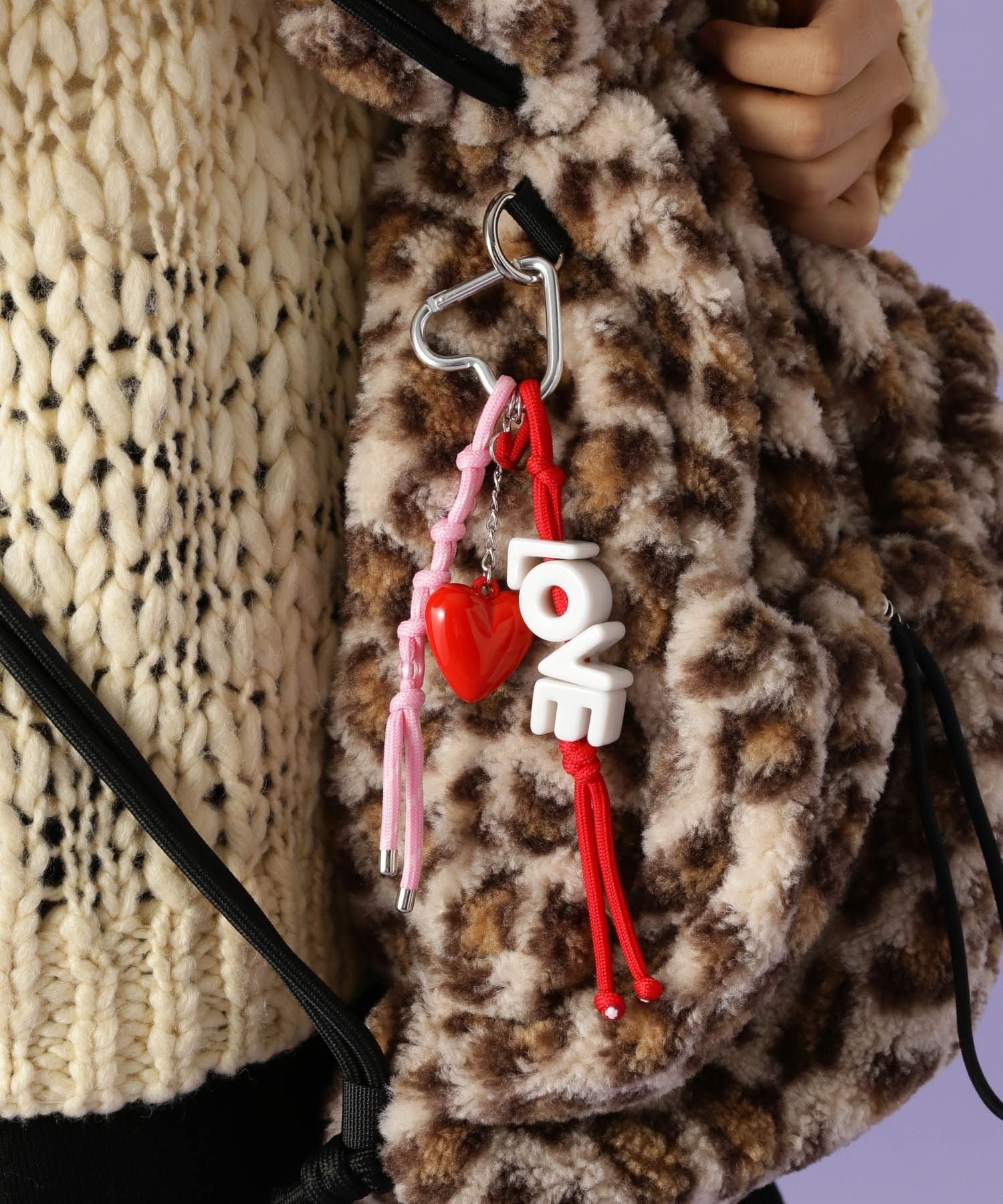 niko and ｜LOVEパラコードチャーム[tiny tiny(ティニーティニー