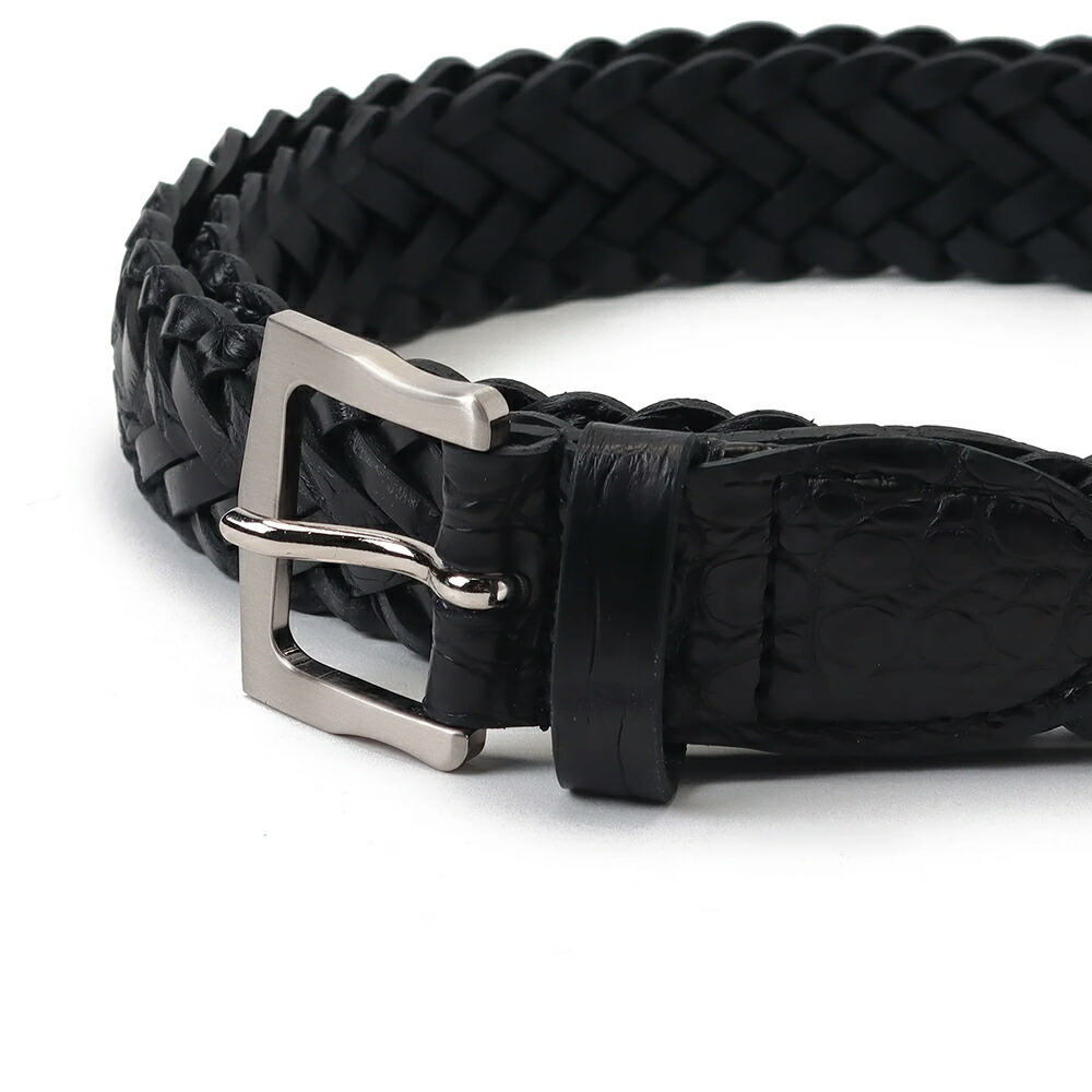 楽天市場】THE SOLE ザソール ベルト アリゲーター メッシュベルト