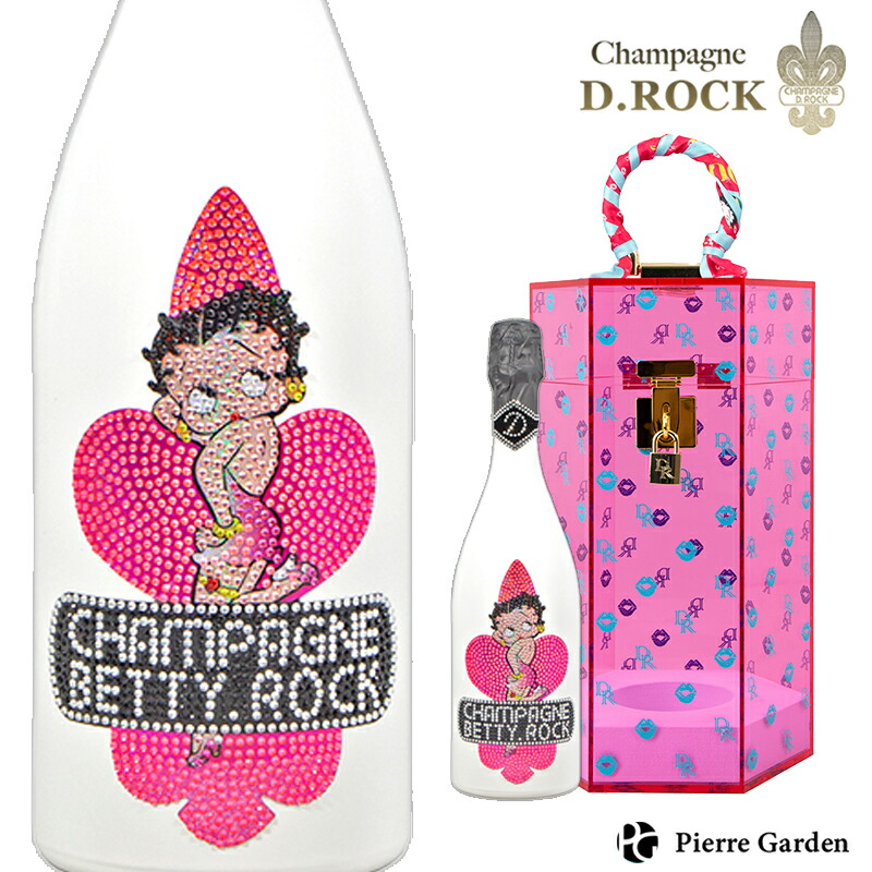楽天市場】シャンパン D.ROCK BETTY.ROCK CLEAR PINK ベティブープ お