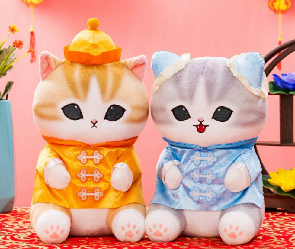 楽天市場】【チャイナにゃん】mofusand チャイナにゃん BIG ぬいぐるみ