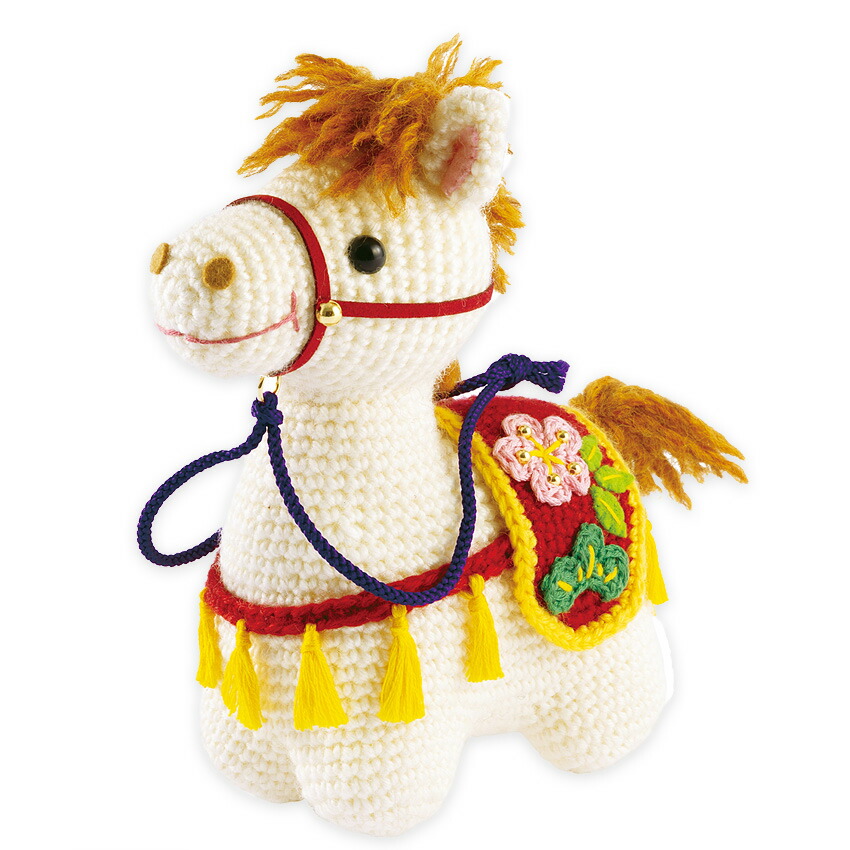 楽天市場】オリムパス 幸運の飾り馬 MK-98｜干支 あみぐるみ うま 午