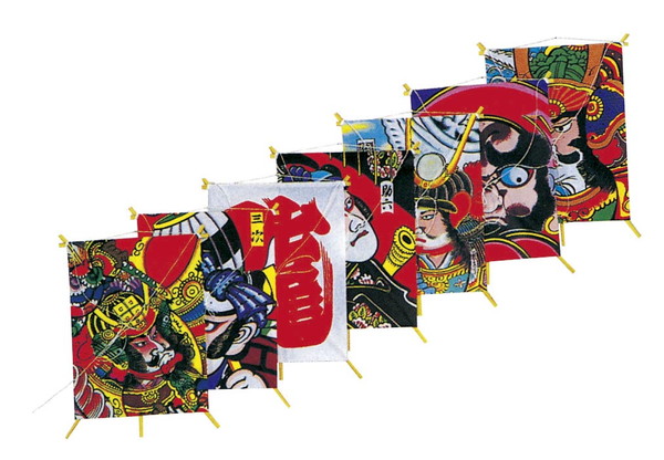 楽天市場】凧揚げ 和凧 カイト 正月【12セット販売】連凧 新ミニ 7連