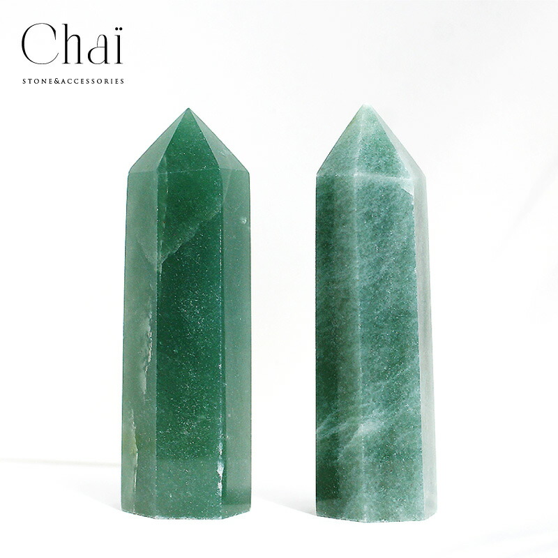 楽天市場】グリーンアベンチュリン ポイント アベンチュリン 原石