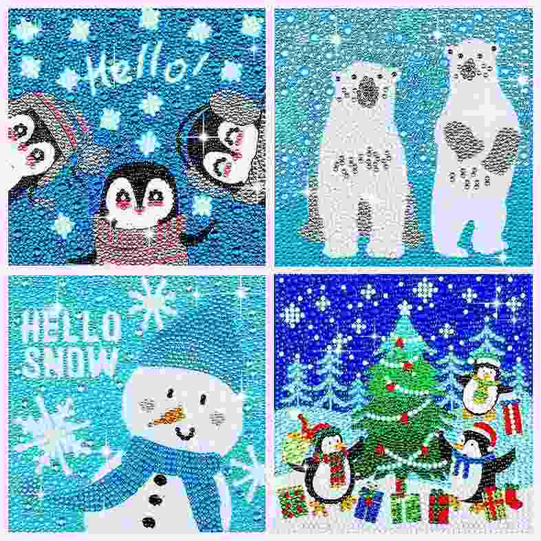 楽天市場】ダイヤモンドアート クリスマス フレーム付き winter ミニ