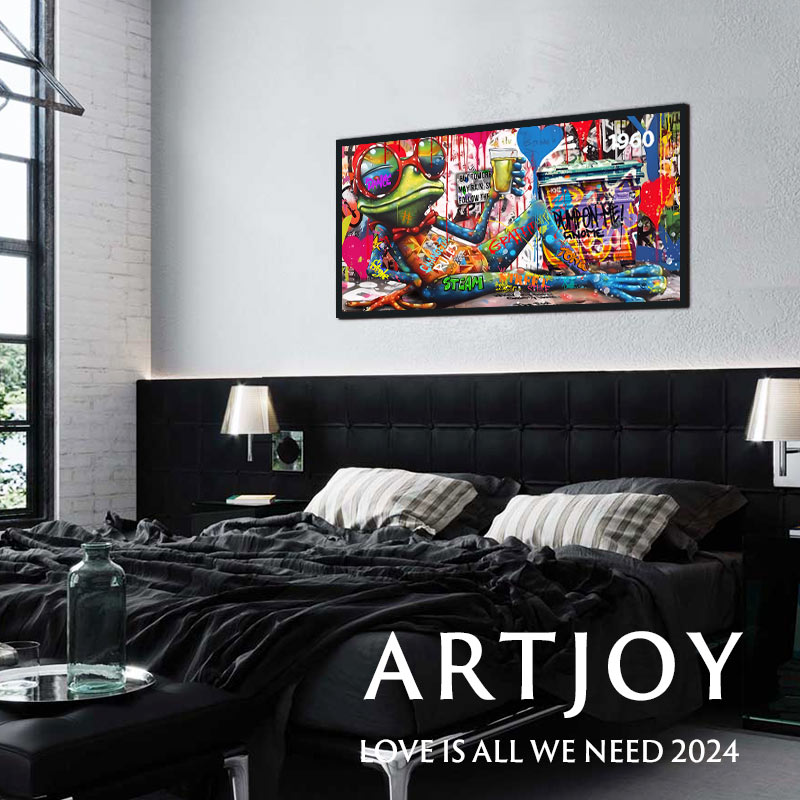 楽天市場】【新作2024】ARTJOY 絵画 JOINUS 50cm×95cm 額付き アート