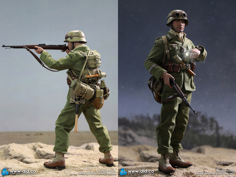 楽天市場】【DID】D80152 WW2 German Afrika Korps WH Infantry - Burk