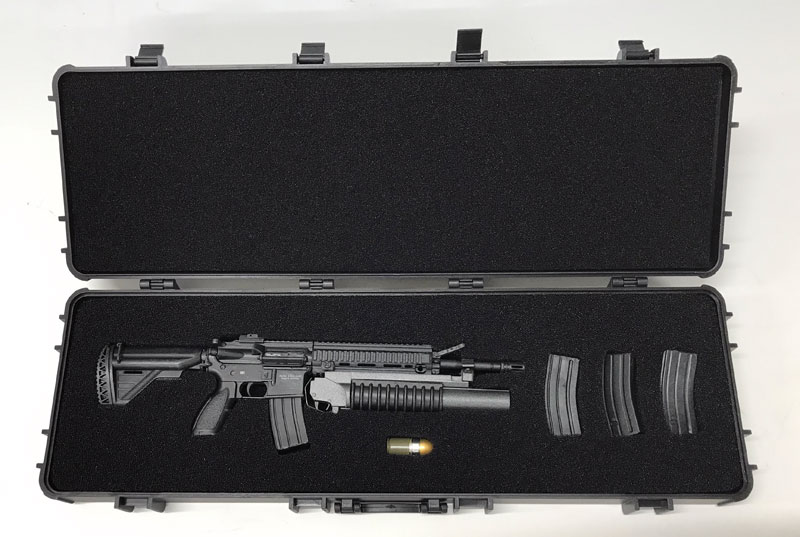 楽天市場】【GENERAL】GA-001 1/6 HK416D +M203 1/6スケール アサルト