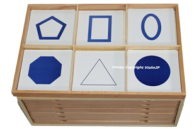 楽天市場】モンテッソーリ 幾何たんす Montessori Geometric Cabinet