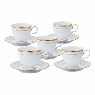 楽天市場】Noritake ノリタケ ティー・コーヒー碗皿セット（5客
