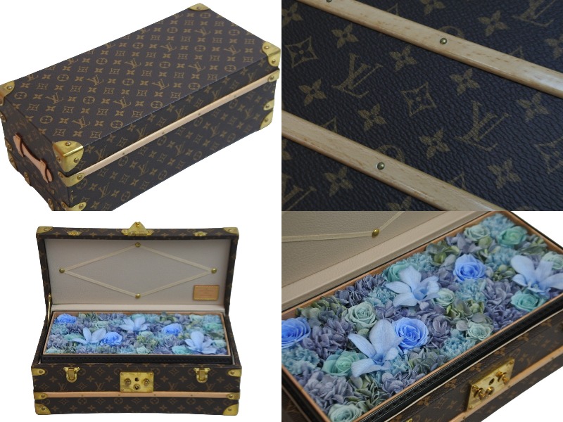 楽天市場】LOUIS VUITTONルイ・ヴィトン トランク マル・フルール