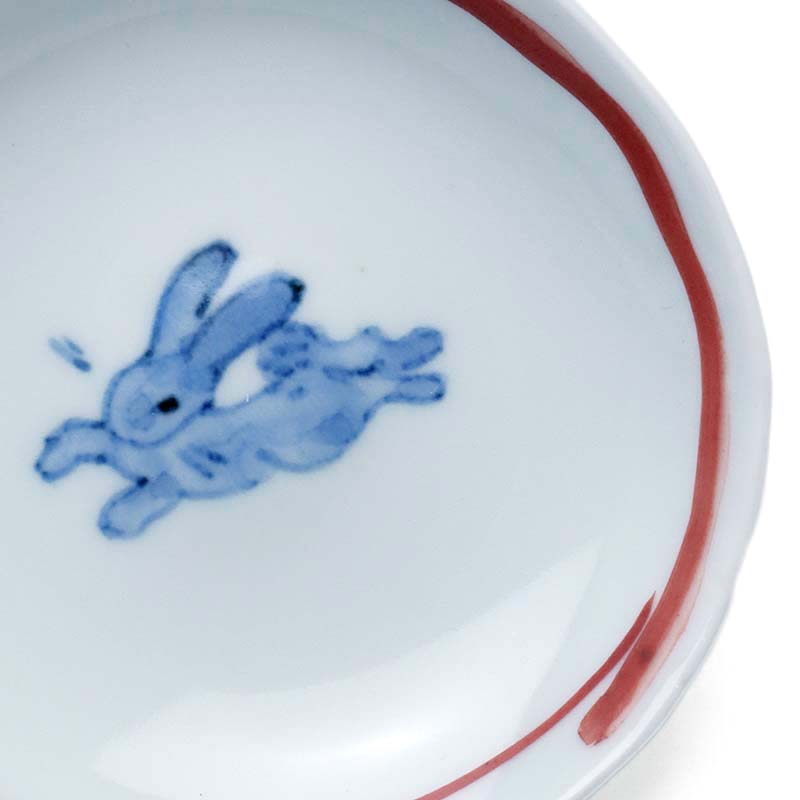 楽天市場】うさぎ丸小皿・5種そろい・古川章蔵《小皿・10.5cm》 : 和