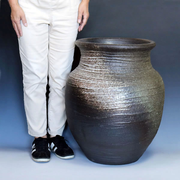 楽天市場】【ポイント10倍】大壷 信楽焼 つぼ 大ツボ 陶器 つぼ 花瓶