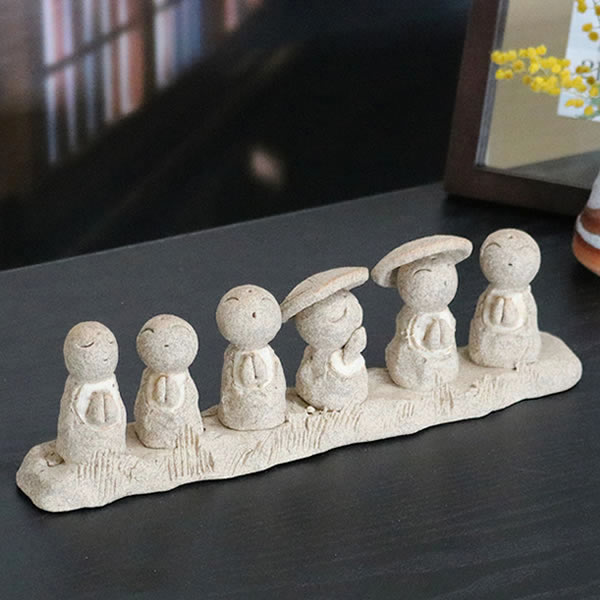 楽天市場】【ポイント10倍】おじぞう様 地蔵 六地蔵 信楽焼 お地蔵さま