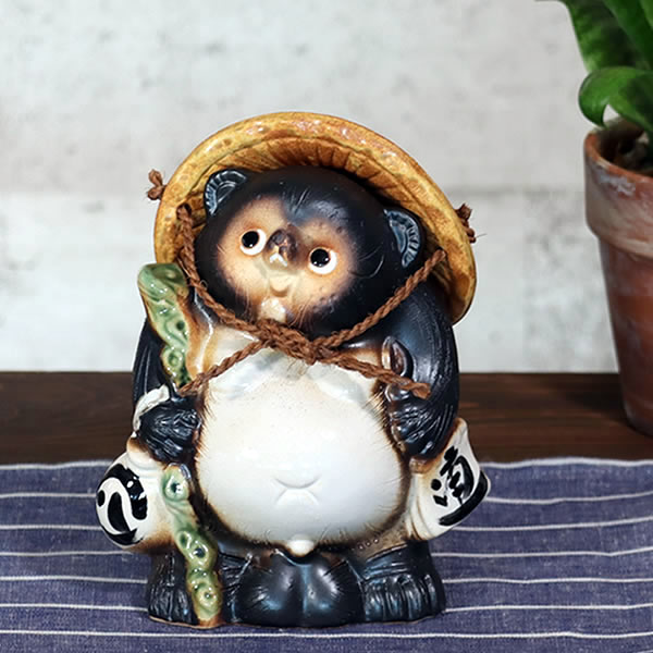 楽天市場】信楽焼 6号ひねり狸(オス) 信楽焼たぬき 縁起物のタヌキ