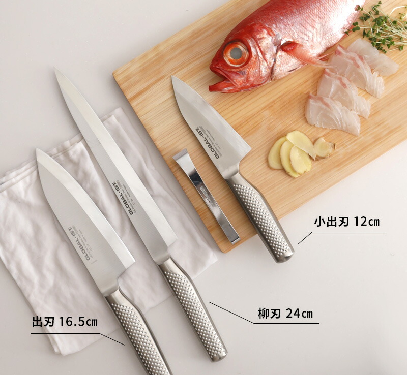 楽天市場】特典付き！ GLOBAL-IST 【 出刃 16.5cm IST-07