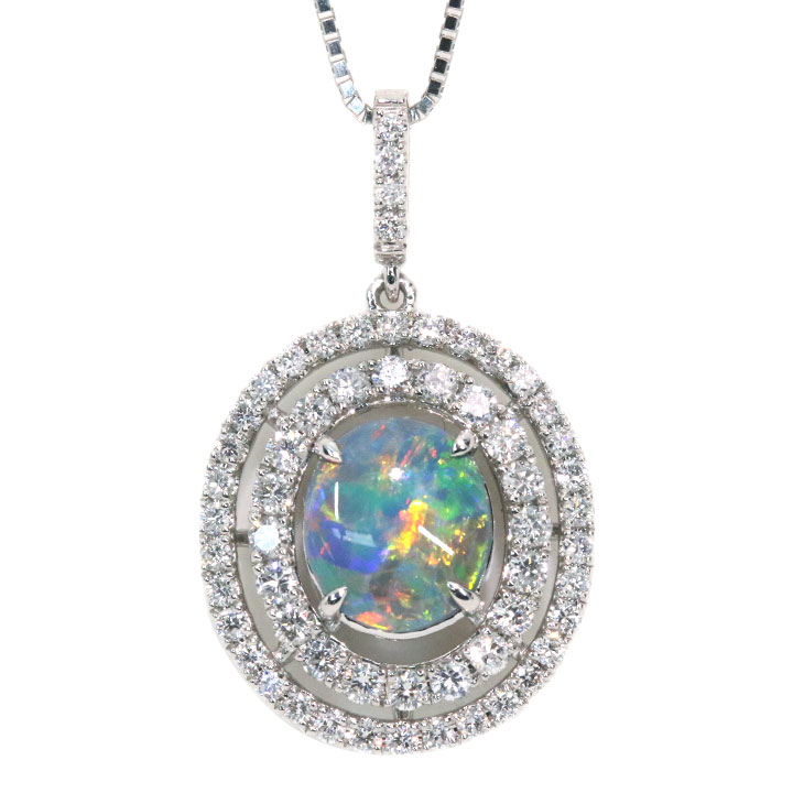 楽天市場】ブラックオパール 0.925カラット ダイヤモンド 0.50カラット