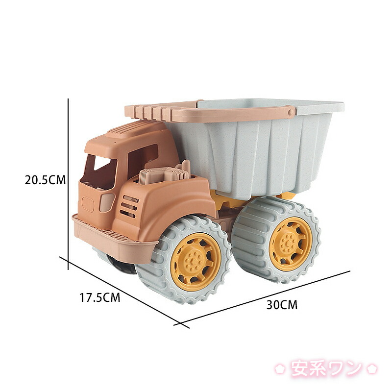 楽天市場】麦わらダンプカーおもちゃ 知育玩具 子供 女の子 男の子