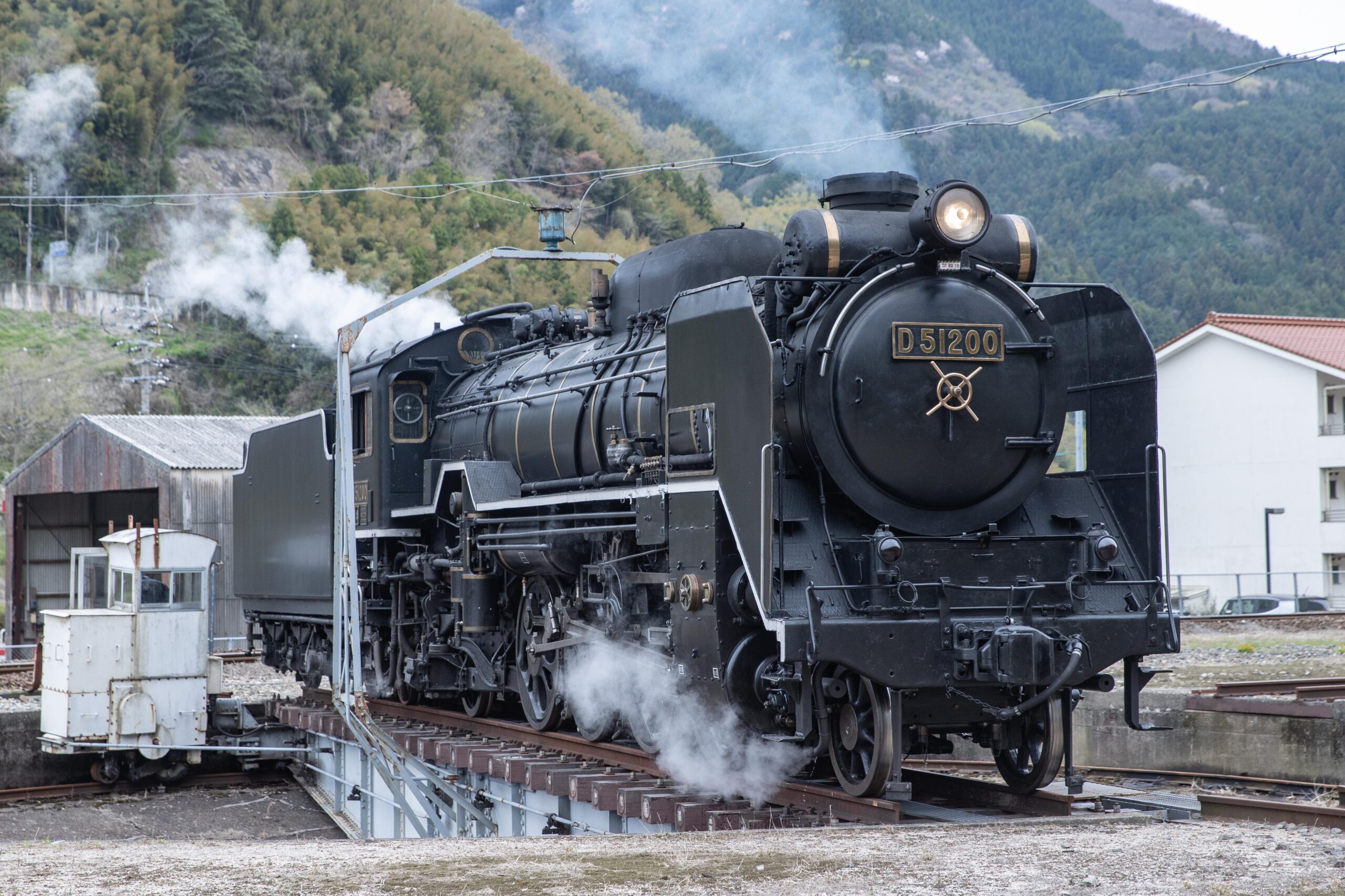 津和野駅転車台 - ゆーにしんさい