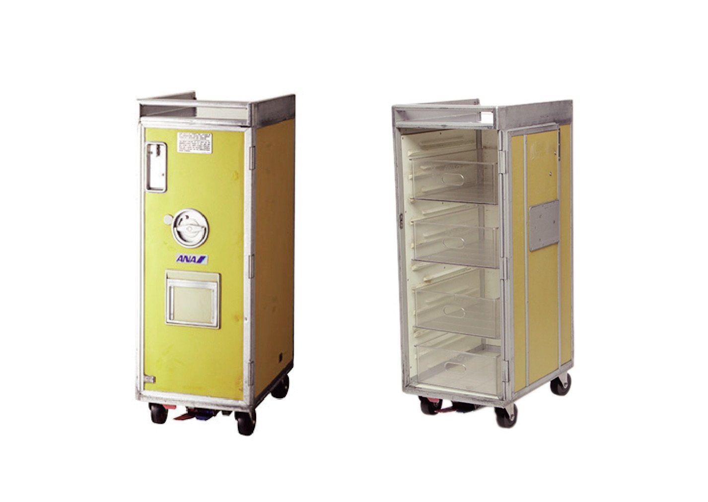 ANA、退役機で活躍した機内カート発売。ドリンクサービスなどに使用