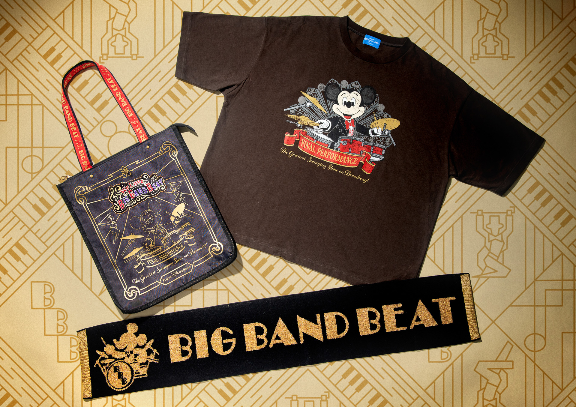 We Love ビッグバンドビート」の限定グッズ発表！ ぬいばにTシャツ