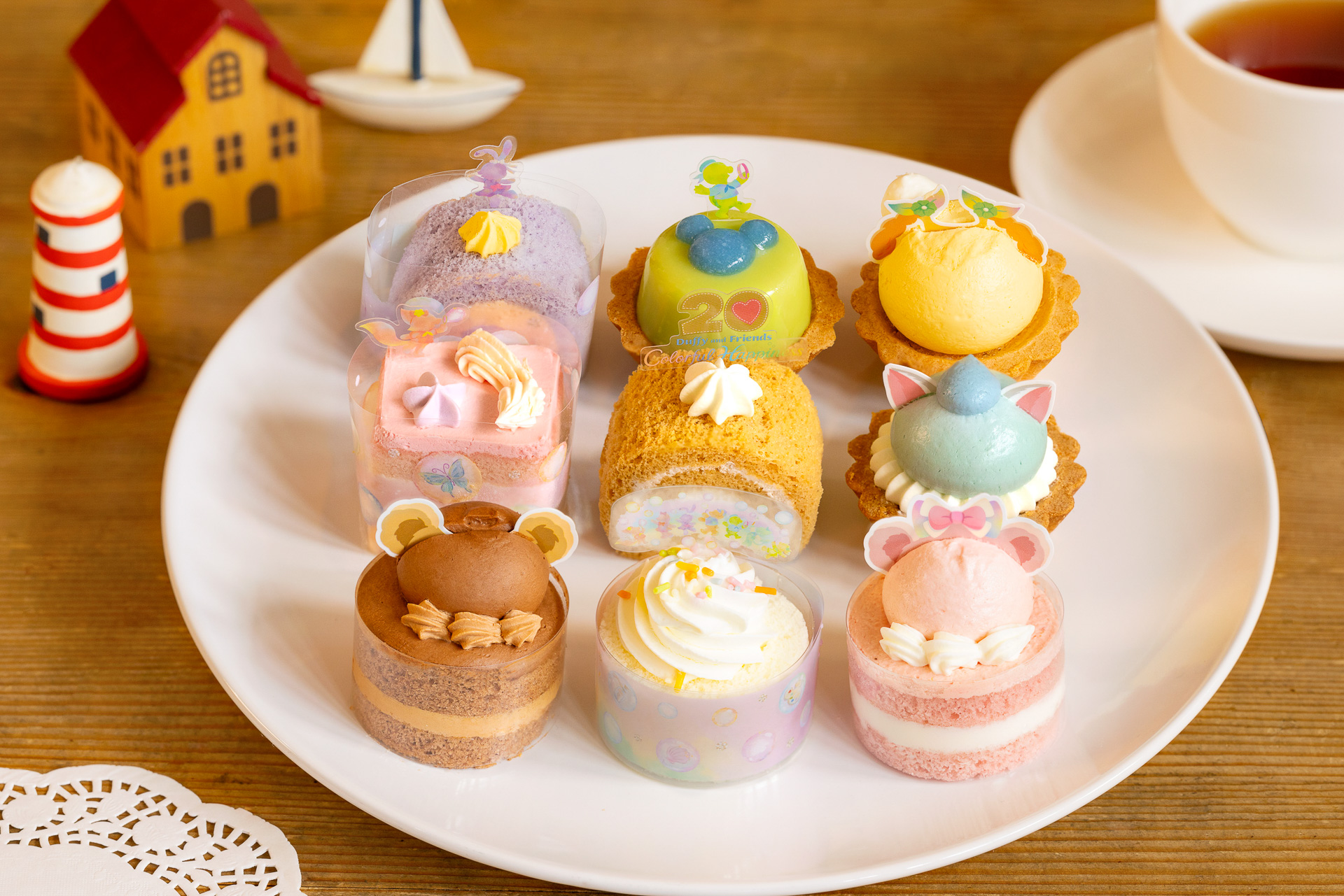 ダッフィー＆フレンズ20周年記念の限定ケーキ発売！ キャラモチーフの