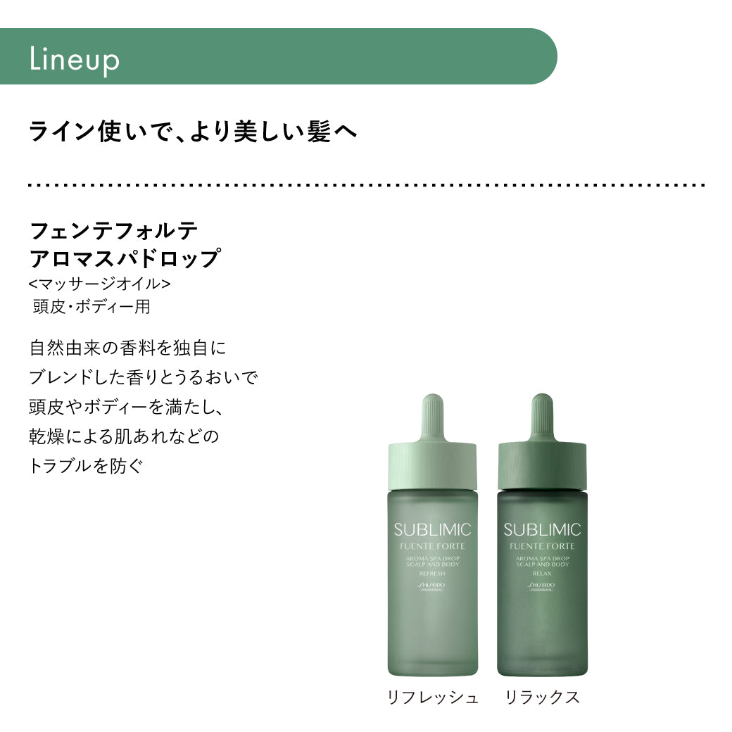 公式販売店】サブリミック フェンテフォルテ トリートメント | 資生堂