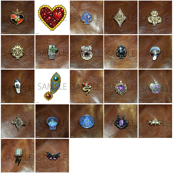 おめかしバースデー ブローチ風ピンズ | ツイステグッズ情報データベース