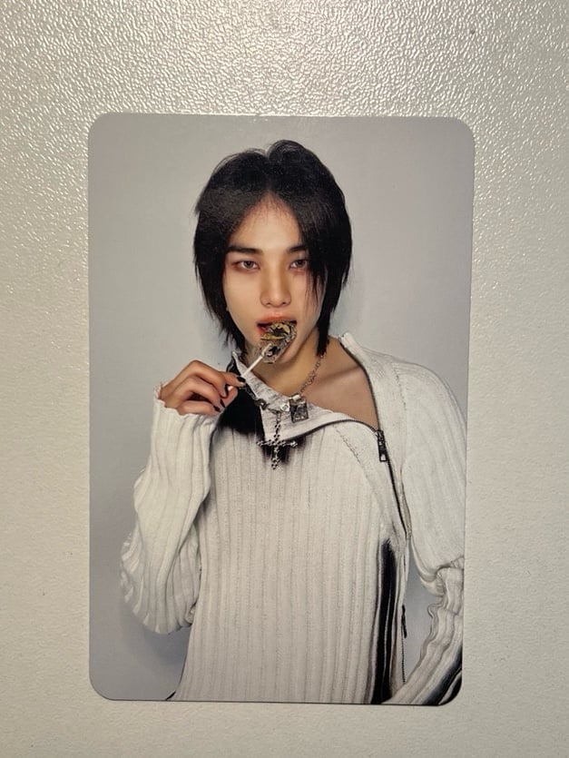 Official Hyunjin Photocard- Rockstar Target | Mercari