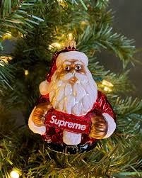 Supreme Santa Christmas Ornament New | Mercari