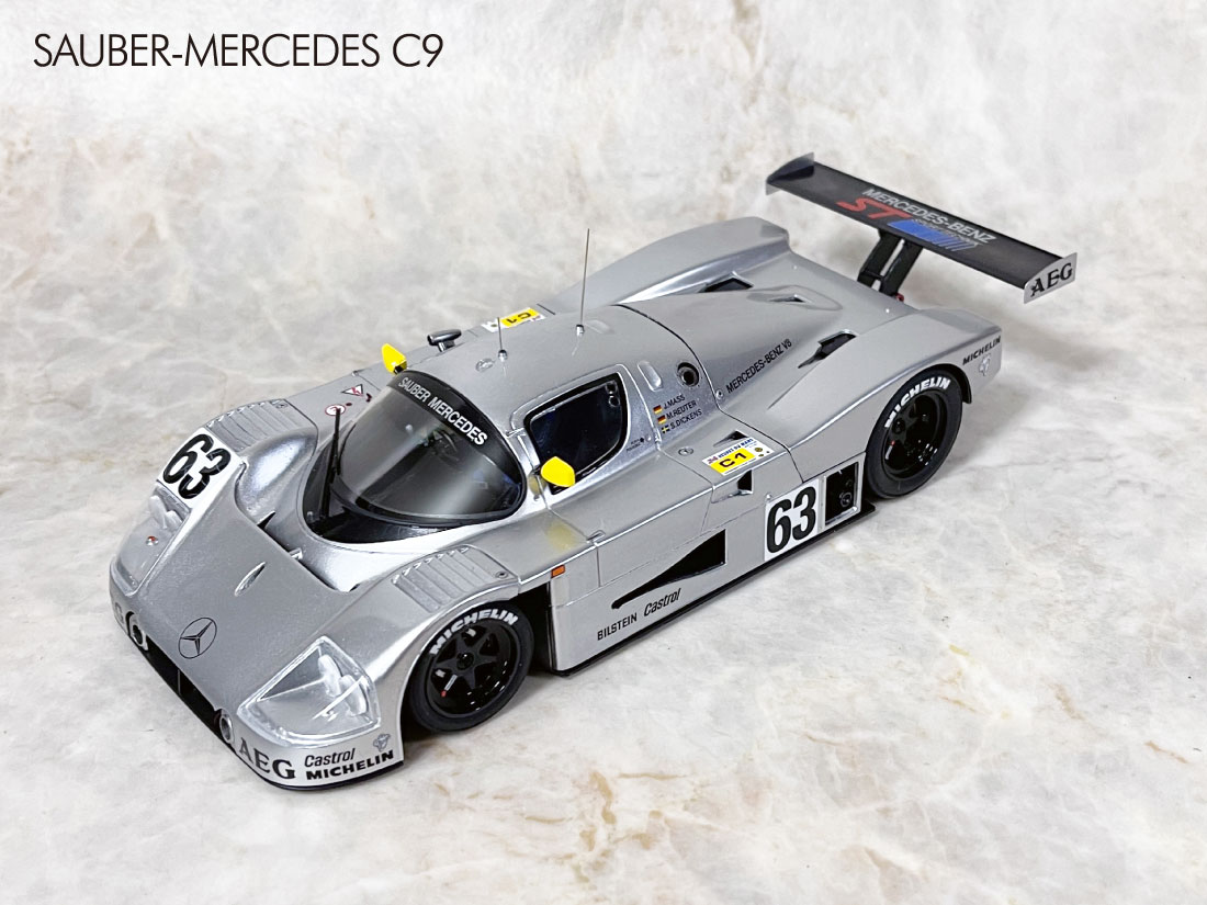 TAMIYA_1/24_1989 SAUBER MERCEDES C9 – UC-TIMELINE. ガンプラ好き