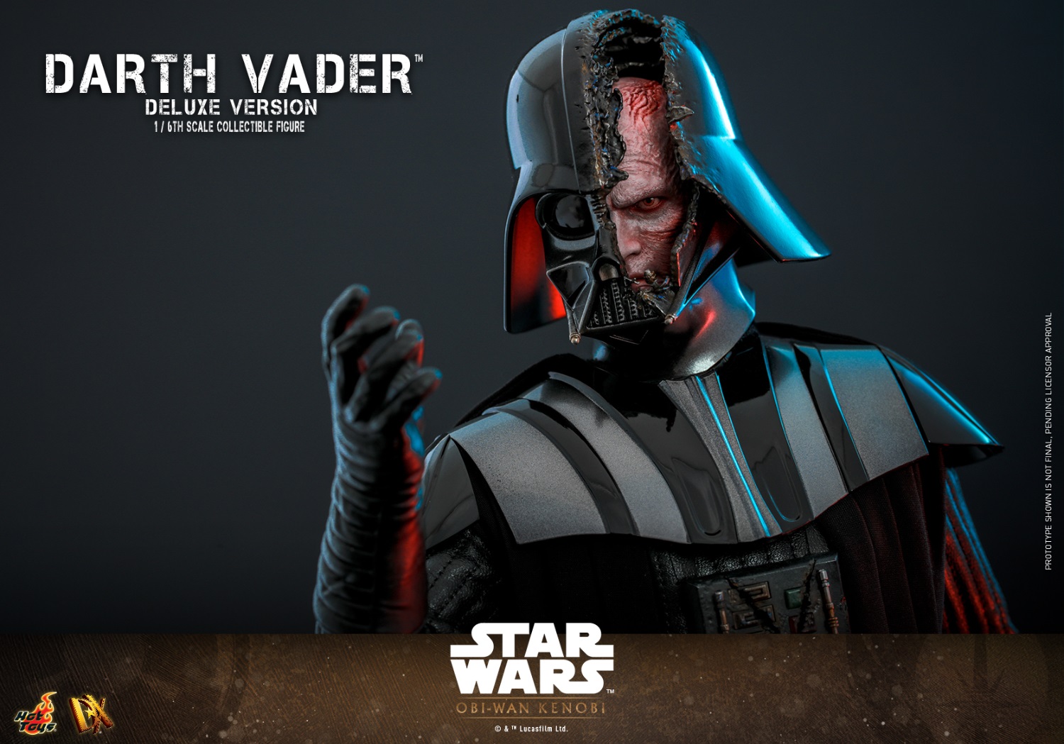In Stock Hot Toys DX28 Star Wars 1/6 Darth Vader Deluxe Version