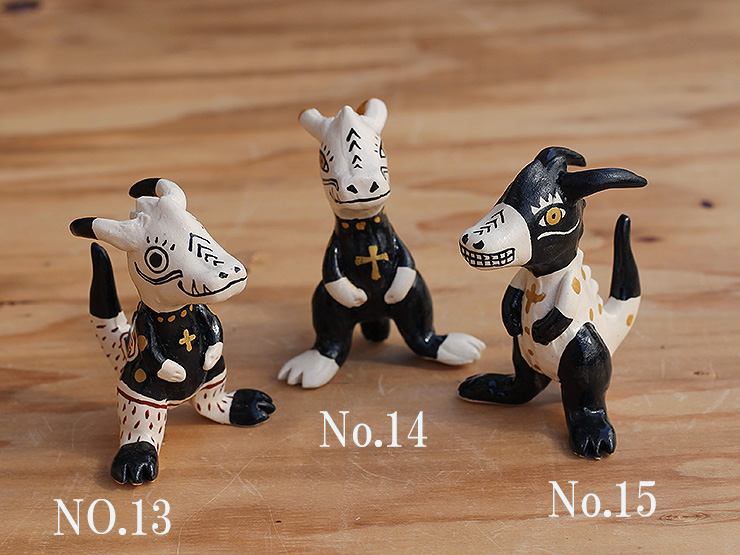 山口祥治の2024干支置物・タツヲさん 【NO.13～NO.15】／雑貨｜和食器