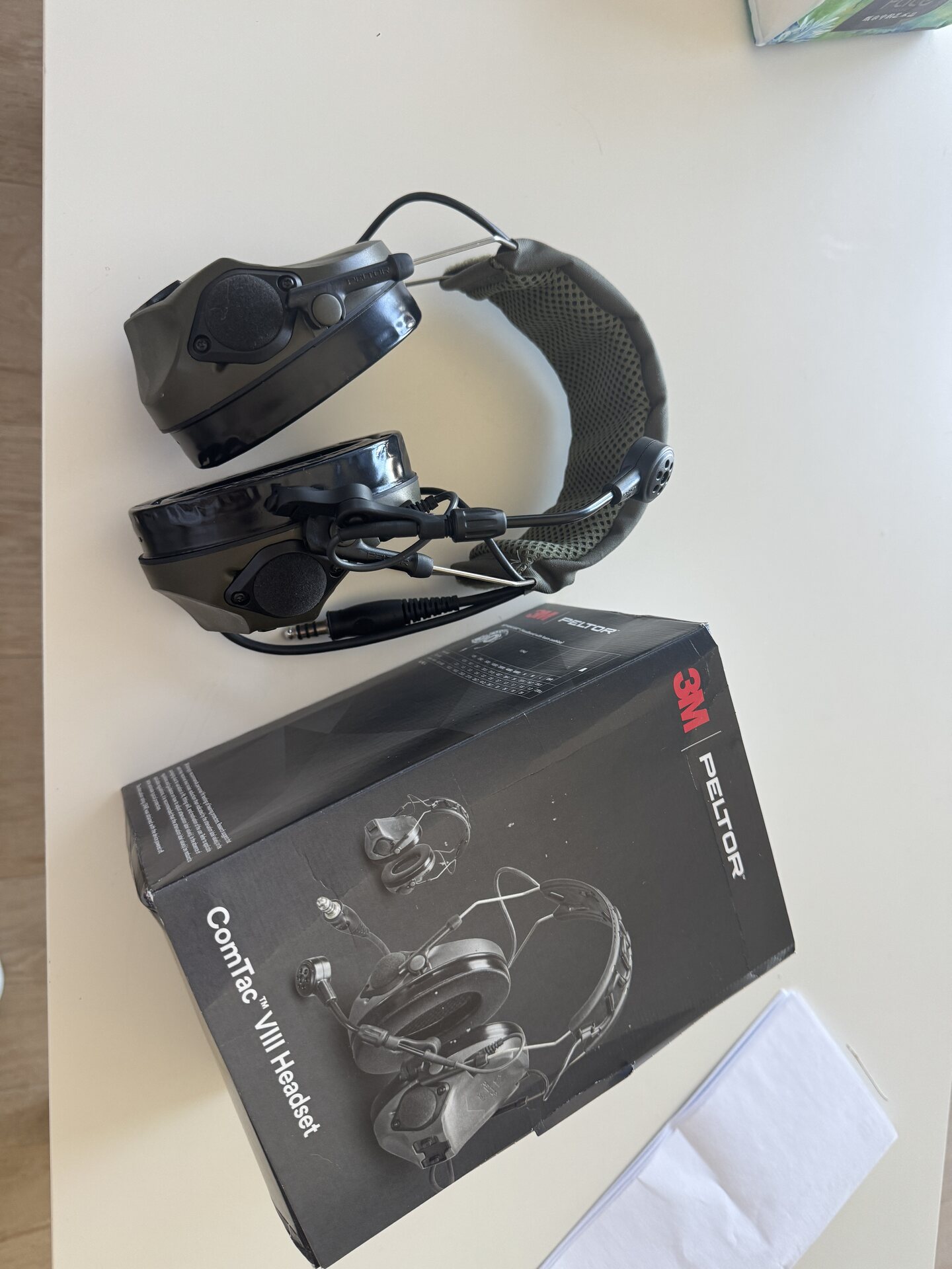 3M Peltor ComTac VIII Headset, Single Comm | Communication