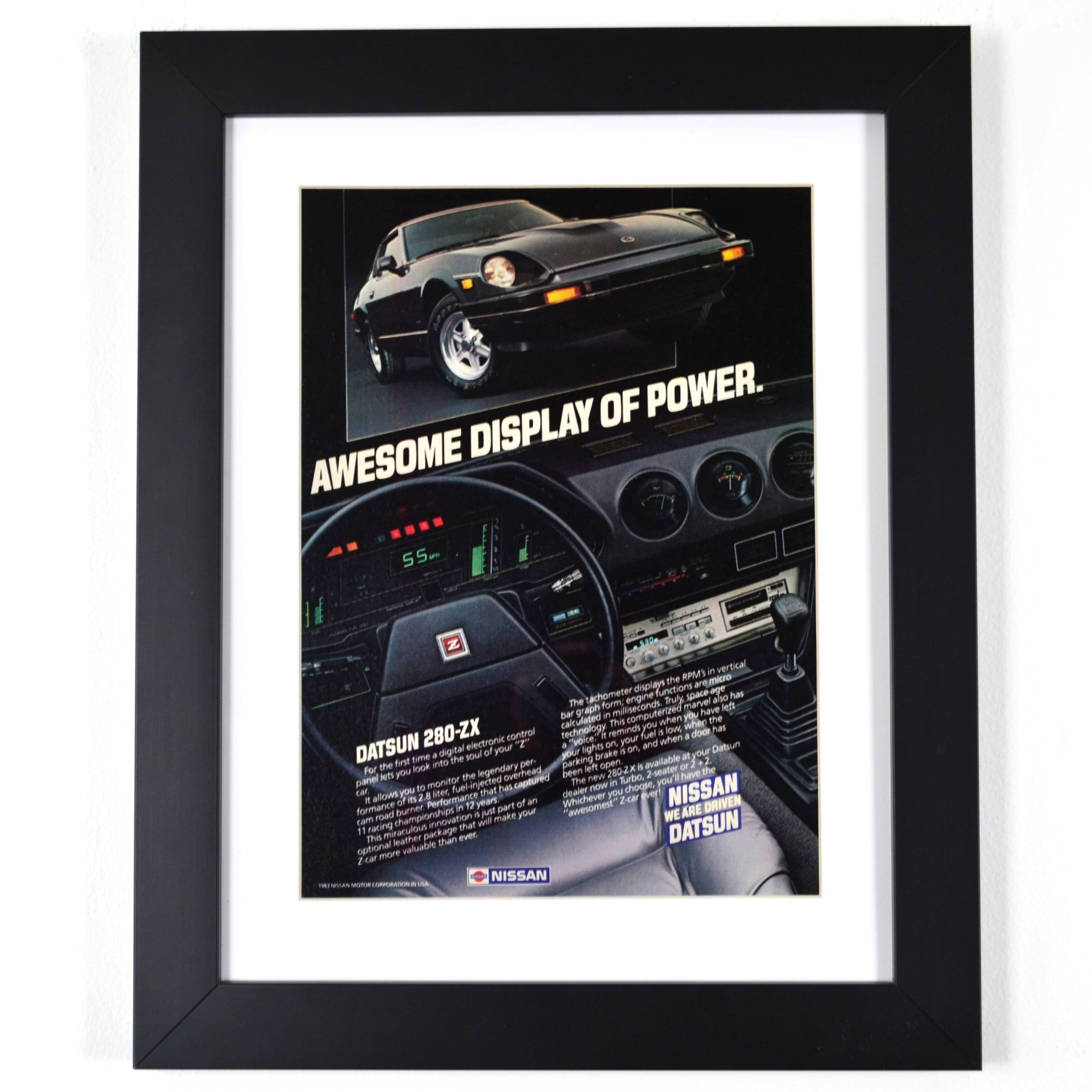 1979 Datsun 280ZX Vintage Print – Perfect Gift for Car Enthusiasts